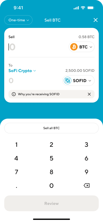 Image from "How do I sell crypto?"