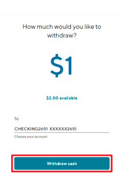Image from "How do I withdraw cash from my SoFi Self-Directed account?"