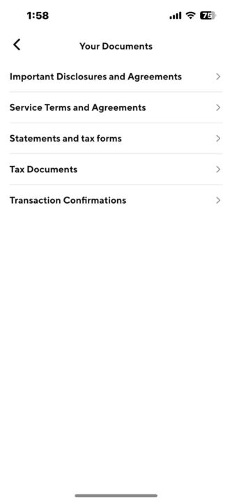 Image from "How do I view/download statement for my Invest account(s)?"