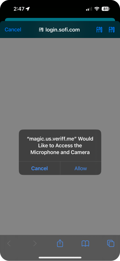 Image from "How to complete identity verification?"