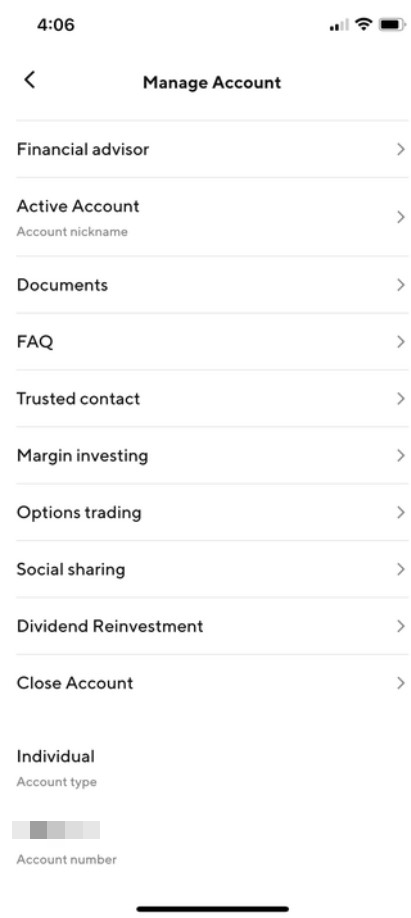 Image from "How do I find my SoFi Invest account number?"