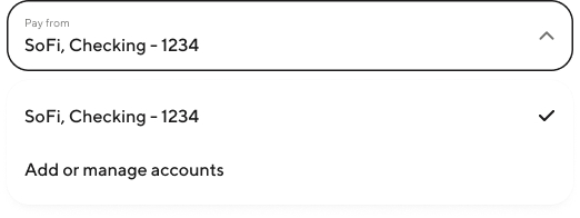 Image from "How do I add a bank account to use as a payment method for my Loan?"