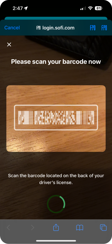 Image from "How to complete identity verification?"