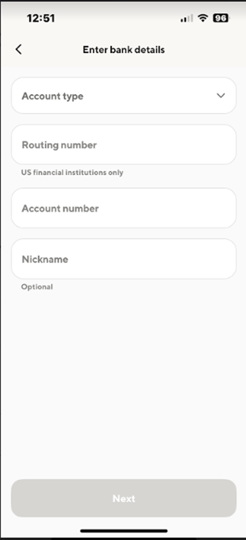 Image from "How do I manually connect my bank account to my SoFi Invest account without Plaid?"