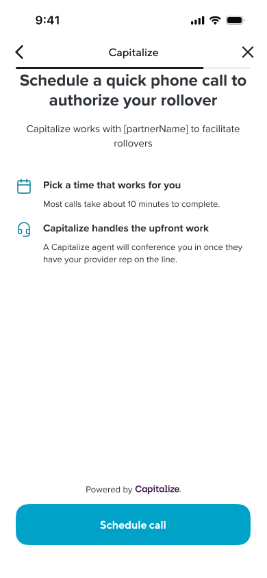 Image from "How to rollover a 401k with Capitalize?"