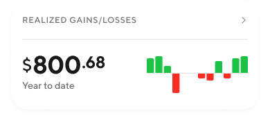 Realized Gains and Losses