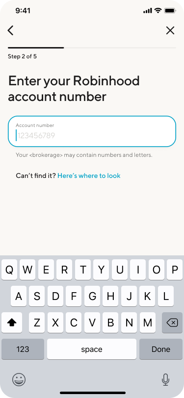 Image from "How do I transfer assets to SoFi Invest account as an ACAT?"