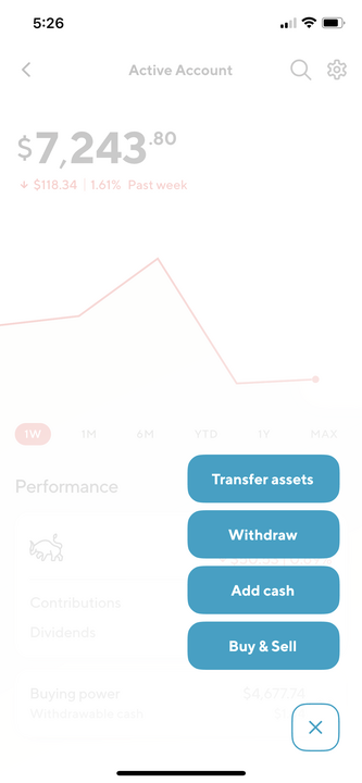 Image from "Can I instantly transfer funds from my SoFi Invest account to my SoFi Checking or Savings account?"