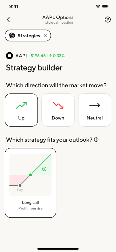 Image from "How do I use Strategy Builder?"