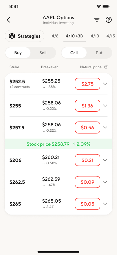 Image from "How do I use Strategy Builder?"